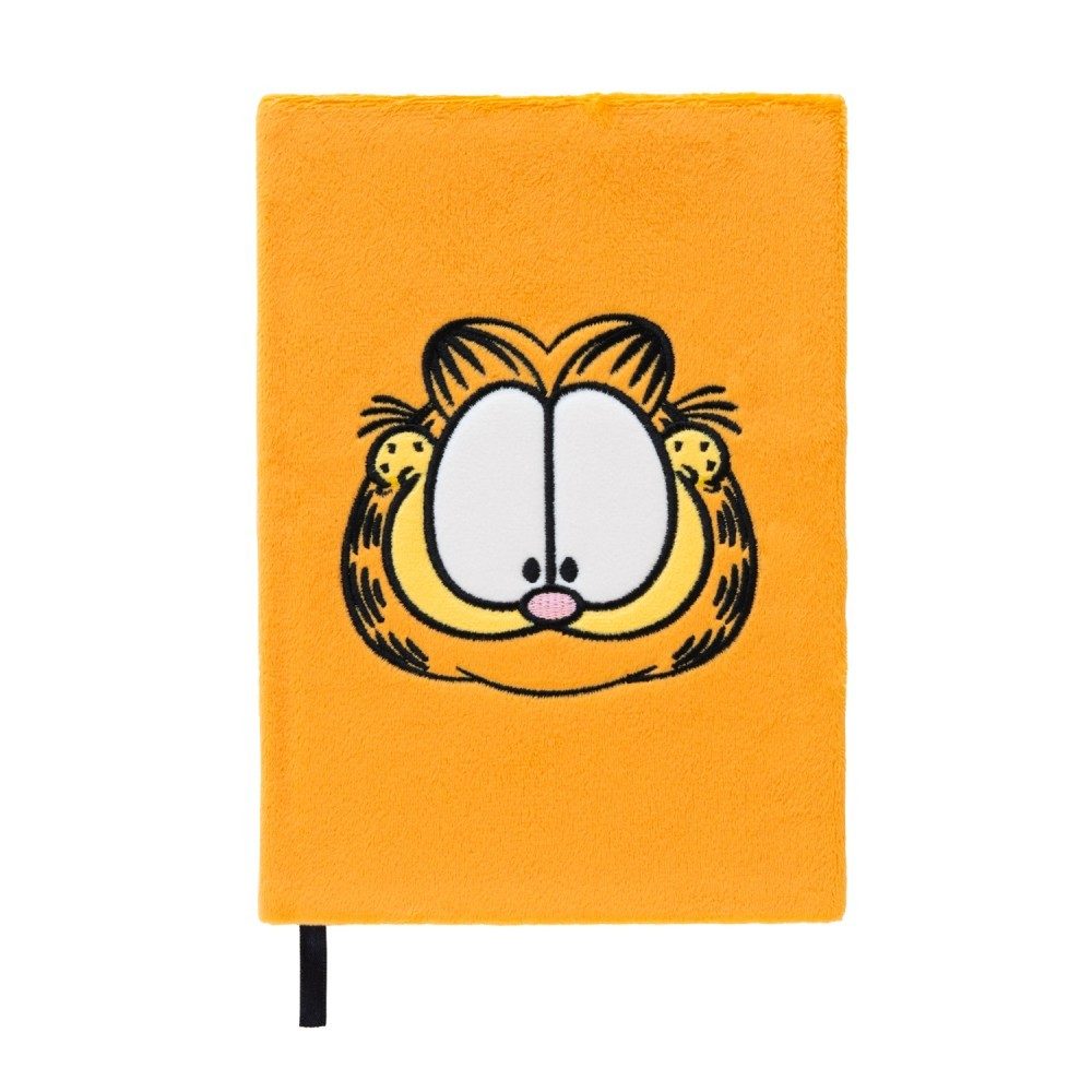Grupo Erik Garfield - Premium A5 Plush Cover Carnet de notes - Multicolore